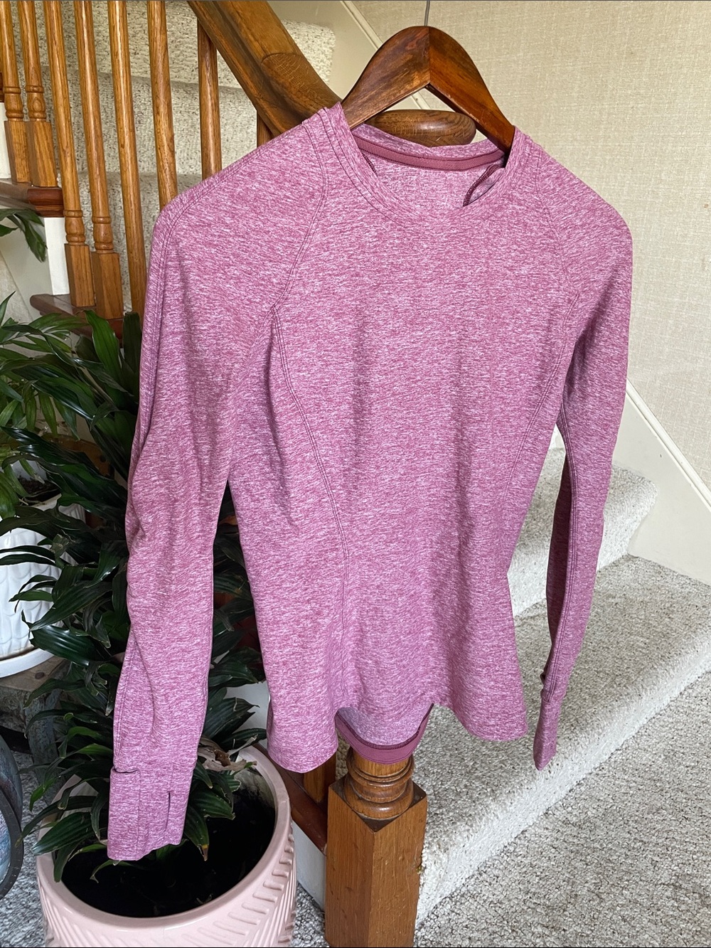Lululemon Long Sleeve Swiftly Tech Active Top Moonlight Magenta 6